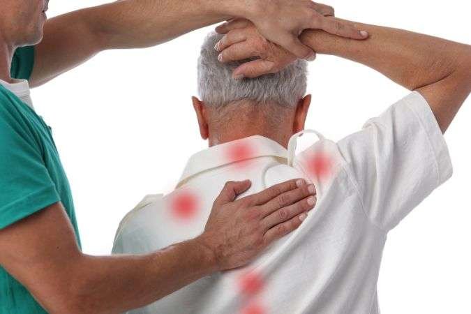 Chiropractor Helping Patient After a Car Accident